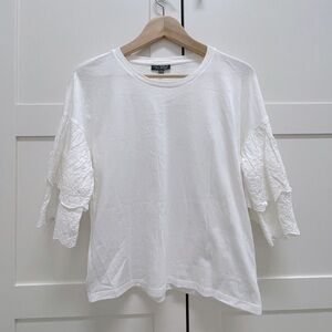 TopShop white blouse